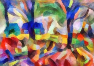 ブルーツリー、2107、 作： Alex Caminker